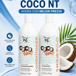 Shampo y Acondicionador sin Sal de Coco 1L