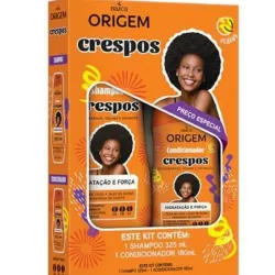Shampoo + Condicionador Origem Cachos 325ml + 180ml