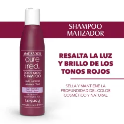 Shampoo Matizador Para Cabellos Rojos 250ml