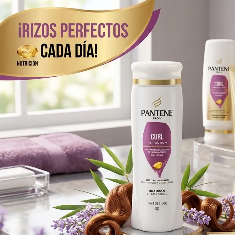 Shampoo PANTENE Curl Perfection 335ml