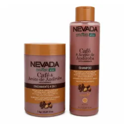 Shampoo y Mascarilla de Café & Aceite de Andiroba Sin Sal1L