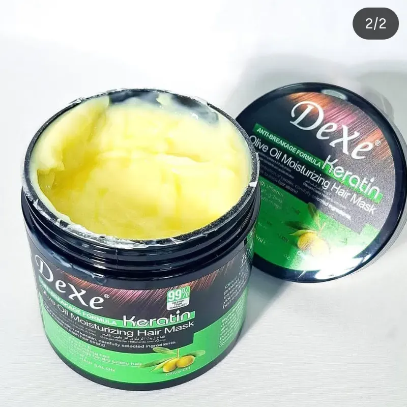 Tratamiento Capilar Dexe con aceite de Oliva y Keratina 15oz