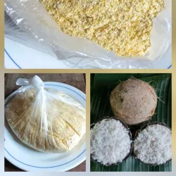 Harina Maíz ( 2 lbs ) + Coco Rallado ( 1 un )