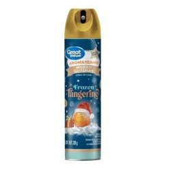 Aromatizante Great Value en aerosol frozen tangerine