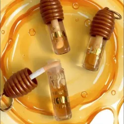 Brillos / Llaveros en forma de panal de abeja 🐝