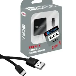 Cargador USB y cable C