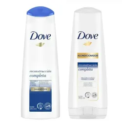 DOVE RECONSTRUCCIÓN COMPLETA SHAMPOO+ACONDICIONADOR 