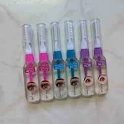 Gel transparente para cejas y pestañas con ácido hialurónico