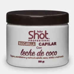 MASCARILLA CAPILAR CON LECHE DE COCO 🥥 SHOT
