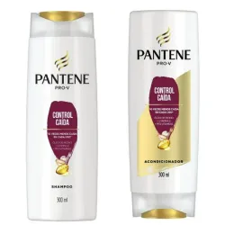 PANTENE PRO-V CONTROL CAÍDA SHAMPOO+ACONDICIONADOR 