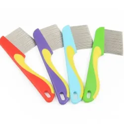 Peines de dientes largos para piojos y liendres