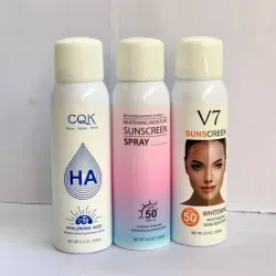 Protectores solares en spray