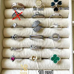 Anillos talla 8
