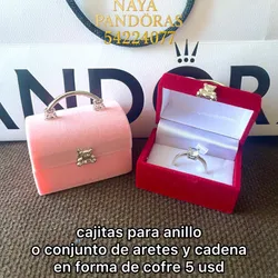 Cajita en forma de cofrecito