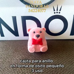 Cajita en forma de osito pequeño