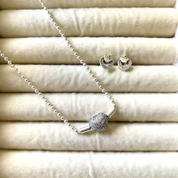 Conjunto Pandora pave essences corazón 💓 