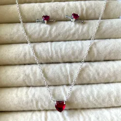 Conjunto Pandora corazón rojo ♥️ 
