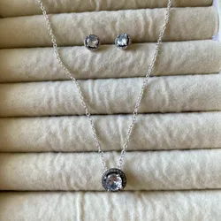 Conjunto Pandora piedras redondas 💎