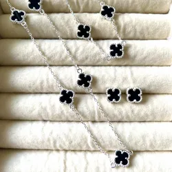 Conjunto Van Cleef negro ♣️