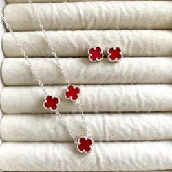 Conjunto Van Cleef rojo ❤️ 