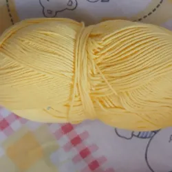 Estambre Fino amarillo 