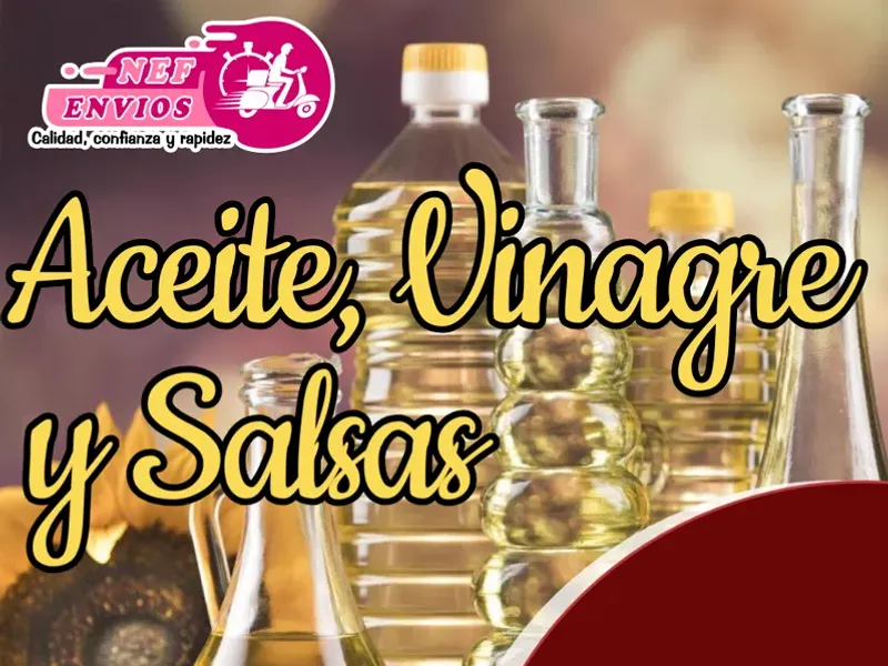 ACEITE, VINAGRE Y SALSAS