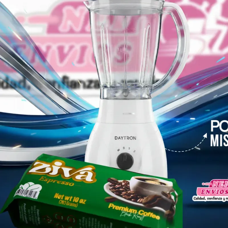 Batidora DAYTRON (1.5 L) + Café Pre. Ziva Espresso (283 g)