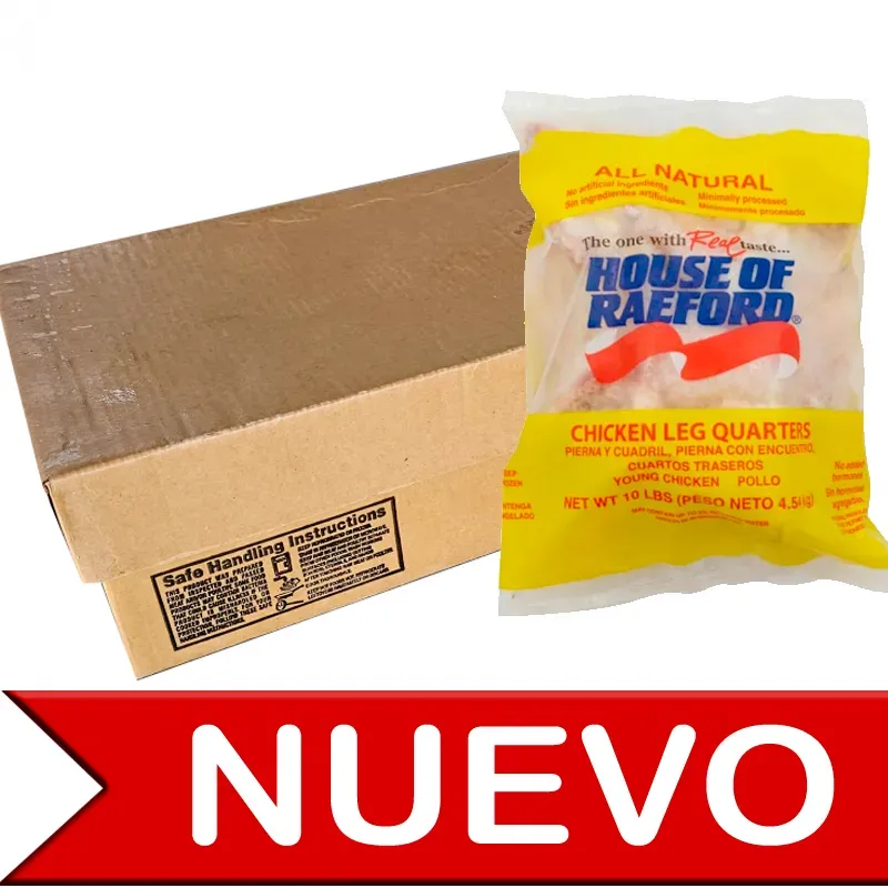 Caja de encuentros de pollo (4 paquetes x 10 Lb)