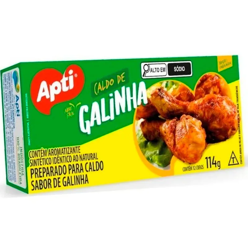 Caldo de Pollo Apti (12 tabletas)