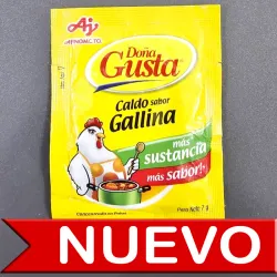 Caldo sabor Gallina Doña Gusta (10 sobres de 7 g)