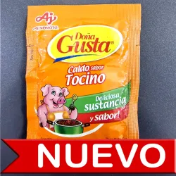 Caldo sabor Tocino Doña Gusta (10 sobres de 7 g)