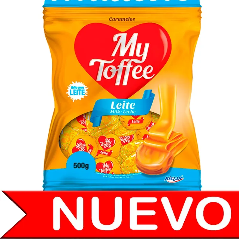 Caramelos Blandos My Toffee sabor Leche (500 g)