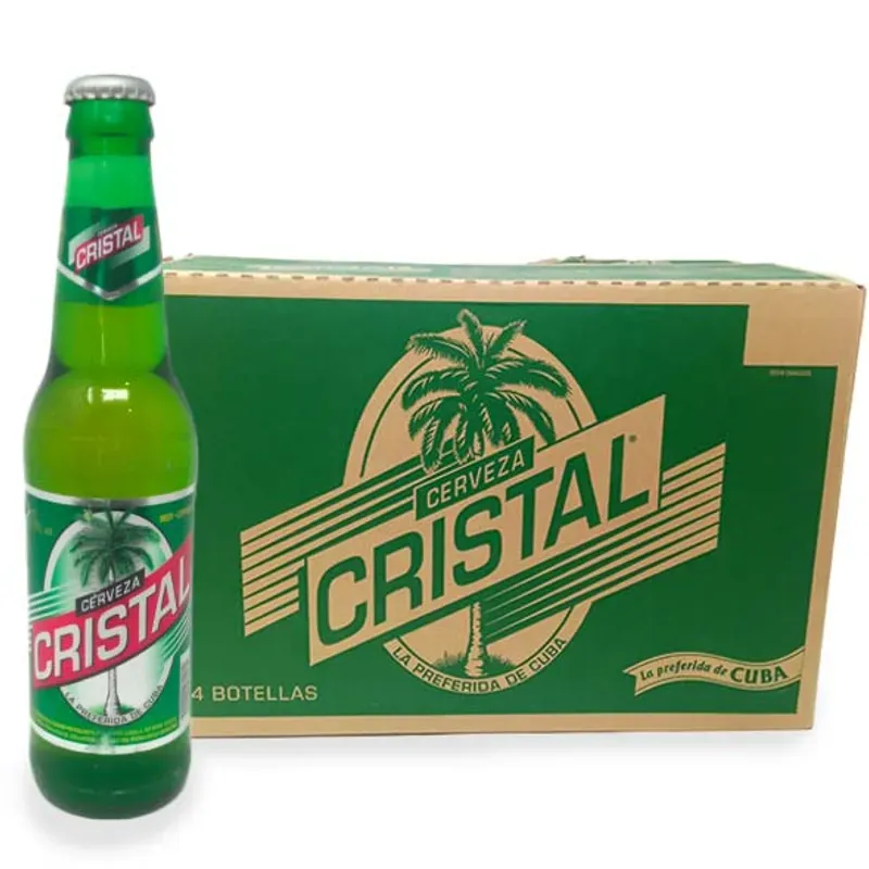 Cerveza Cristal (24 botellas de 355 ml)