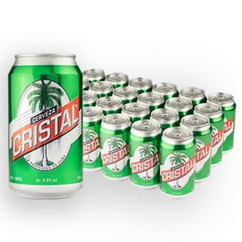 Cerveza Cristal. (24 Unidades)