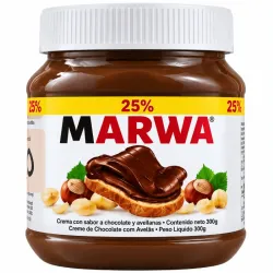 Crema de cacao con sabor a avellanas (350 g)