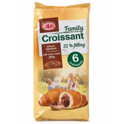 Croissant familiar con relleno de crema de cacao (270 g)