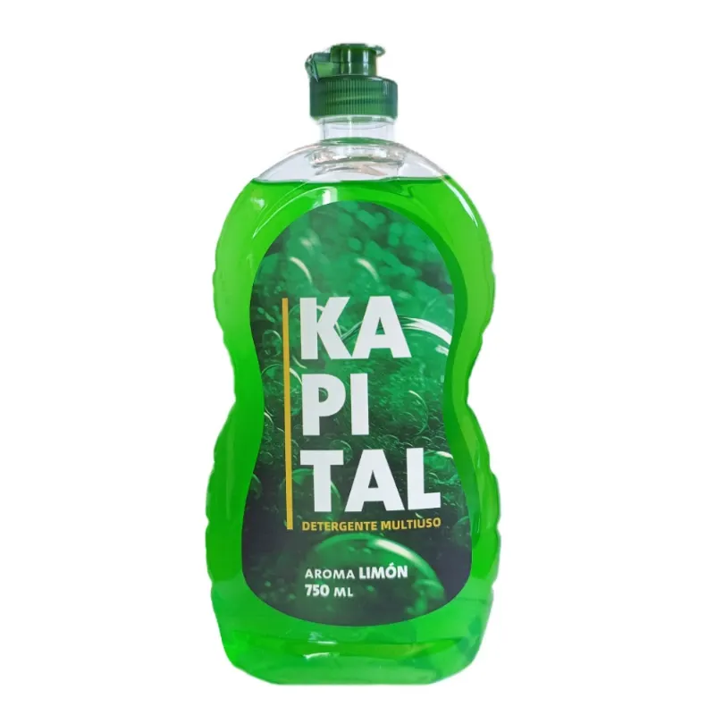 Detergente liquido multiuso aroma limón Kapital (750 ml)