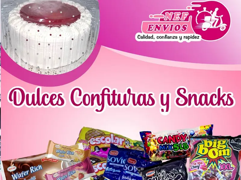 DULCES, CONFITURAS Y SNACKS