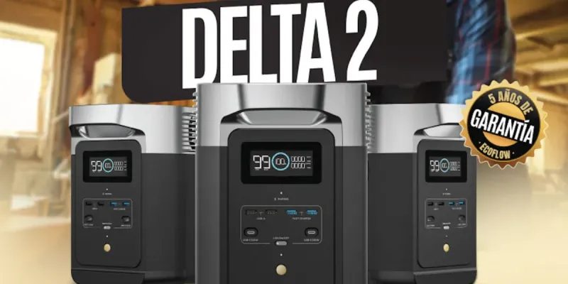 ECOFLOW - DELTA 2 (Estación de energía portátil) 