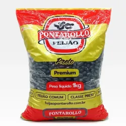 Frijol Negro Pontarollo Premium (1Kg)