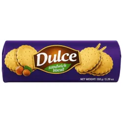 Galleta rellena sabor avellana Dulce (150 g)