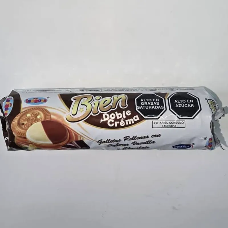 Galletas BIEN Doble Crema (65 g)