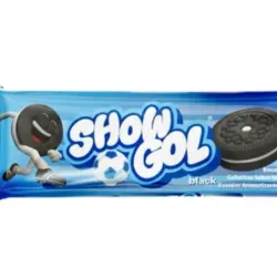Galletas dulces rellenas con crema sabor Chocolate y vainilla (76 g)