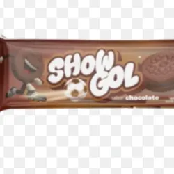 Galletas dulces rellenas con crema sabor Chocolate Show Gol (76 g)