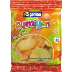 Gomitas Gumiyan Cítricos (12 Unidades de 25 g)