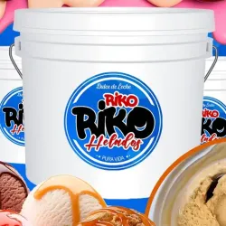 Helado crema Riko-Riko sabor FRESA (4 L)