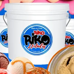 Helado crema Riko-Riko sabor Vainilla (4 L)