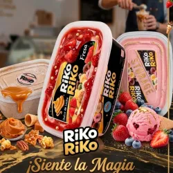 Helado Riko Riko sabor Chocolate (500 g)