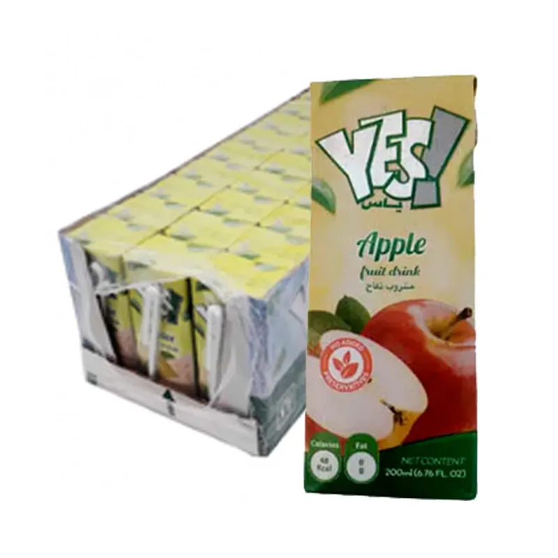 Jugo de Manzana YES (27 unidades de 200 ml)