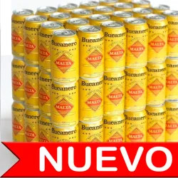 Malta Bucanero (3 Cajas x 24 Latas)